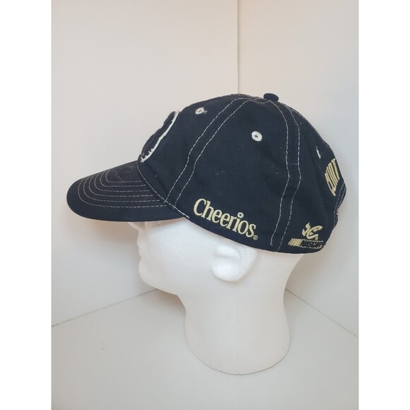 Cheerios Racing Clint Bowyer Hat Cap 33 Black White Signed Autographed - Picture 3 of 10